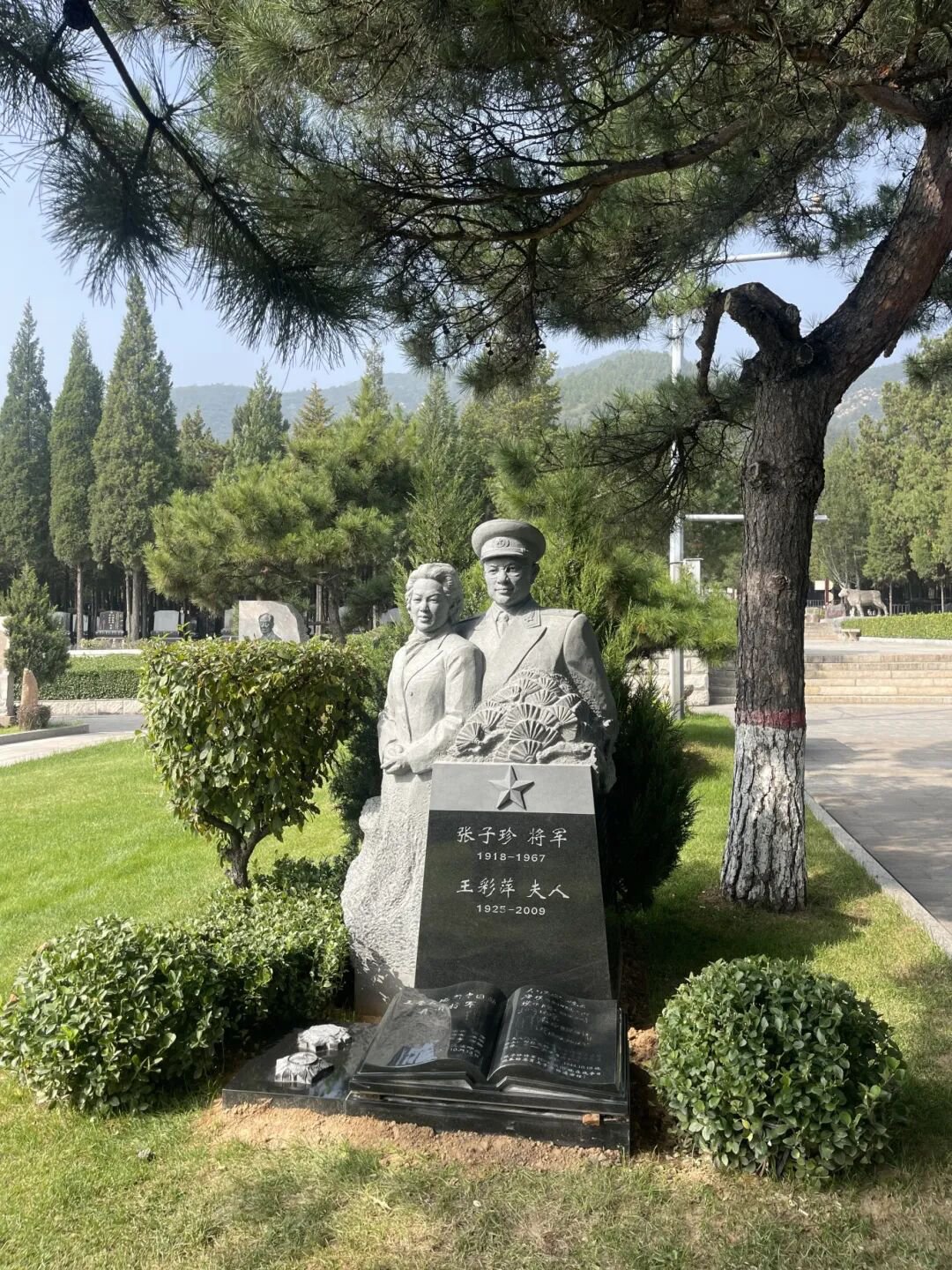 非遗承初心，，，，，，石语颂英魂 | 张子珍将军匹俦雕塑完工